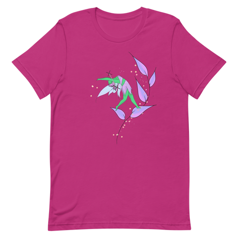 V3 Dragon Dancer Flow Fairy Unisex T-Shirt Featuring Original Artwork By Shauna Nikles