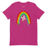 Rainsilk Flow Fairy Unisex T-Shirt Featuring Original Artwork By Shauna Nikles