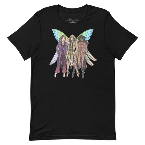 V2 Charlie's Fae Unisex T-Shirt Featuring Original Artwork by A Sage's Creations