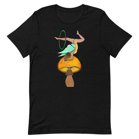 Mushroom Goddess Flow Fairy Unisex T-Shirt Featuring Original Artwork By Shauna Nikles