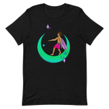 V6 Moondust Flow Fairy Unisex T-Shirt Featuring Original Artwork By Shauna Nikles