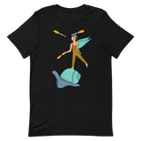 Garden Sprite Flow Fairy Unisex T-Shirt Featuring Original Artwork By Shauna Nikles
