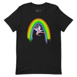 V3 Rainsilk Flow Fairy Unisex T-Shirt Featuring Original Artwork By Shauna Nikles