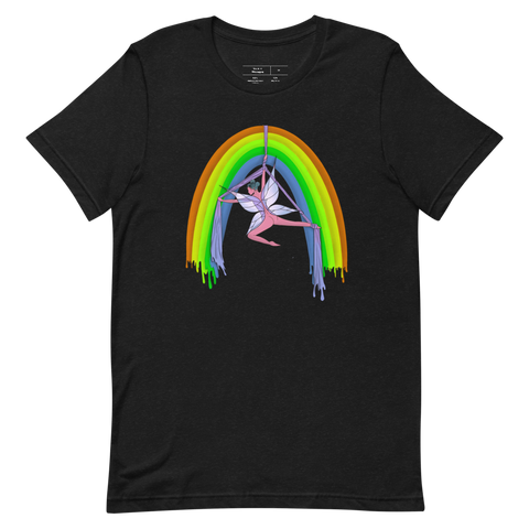 V3 Rainsilk Flow Fairy Unisex T-Shirt Featuring Original Artwork By Shauna Nikles