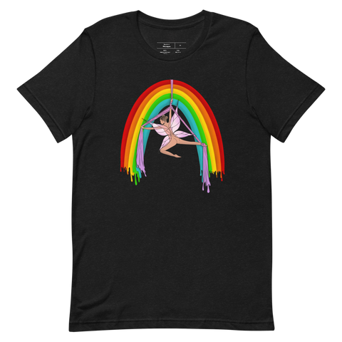 Rainsilk Flow Fairy Unisex T-Shirt Featuring Original Artwork By Shauna Nikles