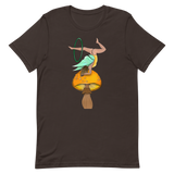 Mushroom Goddess Flow Fairy Unisex T-Shirt Featuring Original Artwork By Shauna Nikles