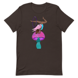 V3 Mushroom Goddess Flow Fairy Unisex T-Shirt Featuring Original Artwork By Shauna Nikles