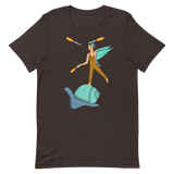 Garden Sprite Flow Fairy Unisex T-Shirt Featuring Original Artwork By Shauna Nikles