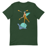 Garden Sprite Flow Fairy Unisex T-Shirt Featuring Original Artwork By Shauna Nikles