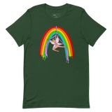 Rainsilk Flow Fairy Unisex T-Shirt Featuring Original Artwork By Shauna Nikles