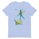 V4 Garden Sprite Flow Fairy Unisex T-Shirt Featuring Original Artwork By Shauna Nikles