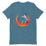 V5 Moondust Flow Fairy Unisex T-Shirt Featuring Original Artwork By Shauna Nikles