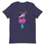 V3 Mushroom Goddess Flow Fairy Unisex T-Shirt Featuring Original Artwork By Shauna Nikles