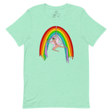 Rainsilk Flow Fairy Unisex T-Shirt Featuring Original Artwork By Shauna Nikles