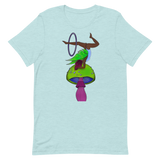 V4 Mushroom Goddess Flow Fairy Unisex T-Shirt Featuring Original Artwork By Shauna Nikles