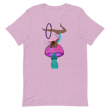 V3 Mushroom Goddess Flow Fairy Unisex T-Shirt Featuring Original Artwork By Shauna Nikles