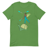 V4 Garden Sprite Flow Fairy Unisex T-Shirt Featuring Original Artwork By Shauna Nikles