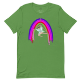 V4 Rainsilk Flow Fairy Unisex T-Shirt Featuring Original Artwork By Shauna Nikles