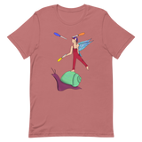 V3 Garden Sprite Flow Fairy Unisex T-Shirt Featuring Original Artwork By Shauna Nikles