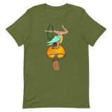 Mushroom Goddess Flow Fairy Unisex T-Shirt Featuring Original Artwork By Shauna Nikles