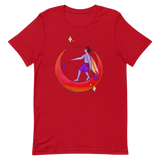V4 Moondust Flow Fairy Unisex T-Shirt Featuring Original Artwork By Shauna Nikles