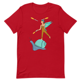 Garden Sprite Flow Fairy Unisex T-Shirt Featuring Original Artwork By Shauna Nikles