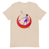 V4 Moondust Flow Fairy Unisex T-Shirt Featuring Original Artwork By Shauna Nikles