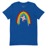 Rainsilk Flow Fairy Unisex T-Shirt Featuring Original Artwork By Shauna Nikles