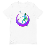 V3 Moondust Flow Fairy Unisex T-Shirt Featuring Original Artwork By Shauna Nikles