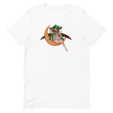 V3 Lunar Fae Unisex T-Shirt Featuring Original Artwork by A Sage's Creations