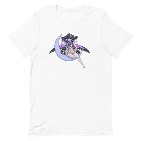 V6 Lunar Fae Unisex T-Shirt Featuring Original Artwork by A Sage's Creations