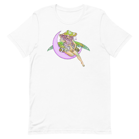 V7 Lunar Fae Unisex T-Shirt Featuring Original Artwork by A Sage's Creations