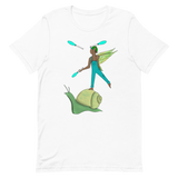 V4 Garden Sprite Flow Fairy Unisex T-Shirt Featuring Original Artwork By Shauna Nikles