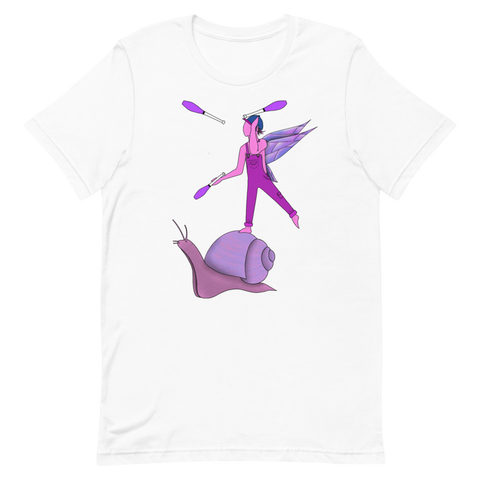 V5 Garden Sprite FLow Fairy Unisex T-Shirt Featuring Original Artwork By Shauna Nikles