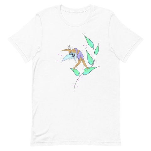 Dragon Dancer Flow Fairy Unisex T-Shirt Featuring Original Artwork By Shauna Nikles