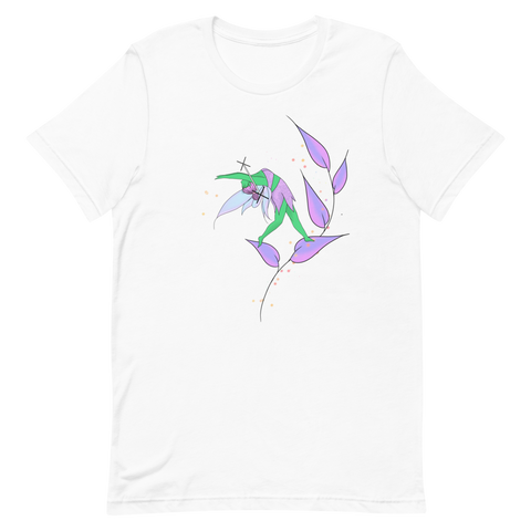 V3 Dragon Dancer Flow Fairy Unisex T-Shirt Featuring Original Artwork By Shauna Nikles