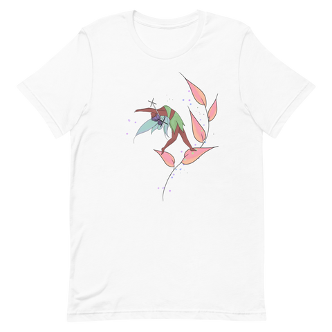 V5 Dragon Dancer Flow Fairy Unisex T-Shirt Featuring Original Artwork By Shauna Nikles