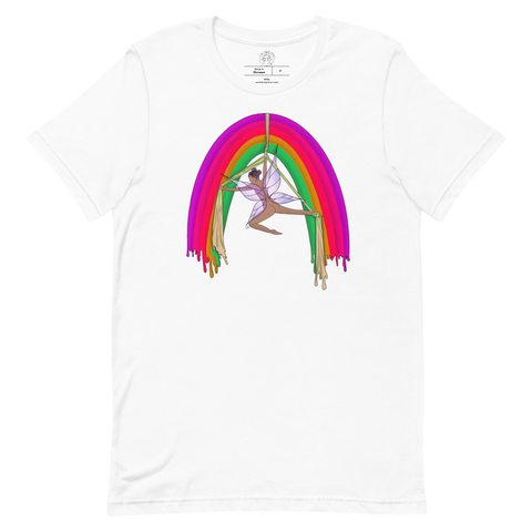 V5 Rainsilk Flow Fairy Unisex T-Shirt Featuring Original Artwork By Shauna Nikles