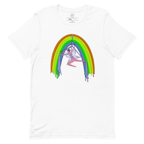 V3 Rainsilk Flow Fairy Unisex T-Shirt Featuring Original Artwork By Shauna Nikles