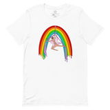 Rainsilk Flow Fairy Unisex T-Shirt Featuring Original Artwork By Shauna Nikles