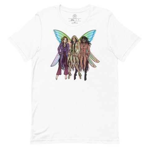 V2 Charlie's Fae Unisex T-Shirt Featuring Original Artwork by A Sage's Creations