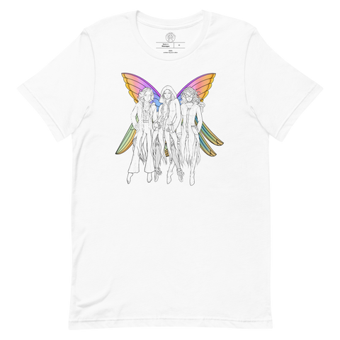 V13 Charlie's Fae Unisex T-Shirt Featuring Original Artwork by A Sage's Creations