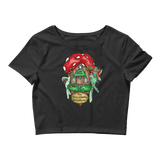 Fairy House Crop Top Featuring Original Artwork By IntoThaVoid