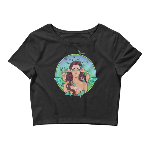 V2 Channeling Crop Top Featuring Original Artwork by A Sage's Creations