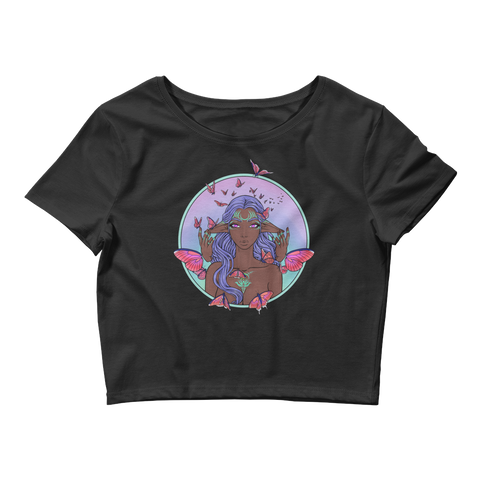 V10 Channeling Crop Top Featuring Original Artwork by A Sage's Creations