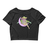 V7 Lunar Fae Crop Top Featuring Original Artwork by A Sage's Creations