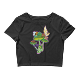 Natures Aura Crop Top Featuring Original Artwork By Shauna Nikles
