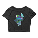 V2 Natures Aura Crop Top Featuring Original Artwork By Shauna Nikles