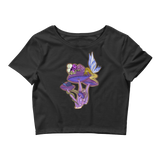 V4 Natures Aura Crop Top Featuring Original Artwork By Shauna Nikles