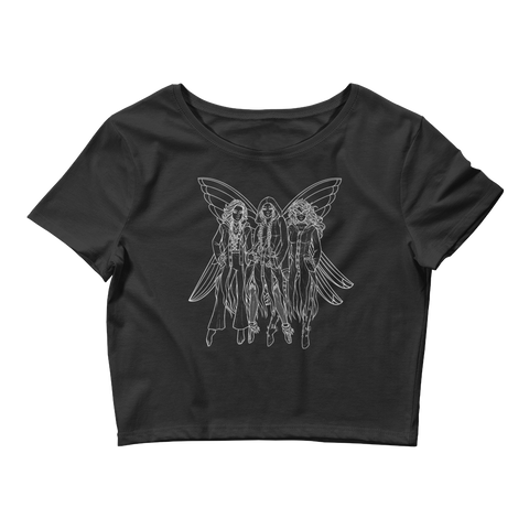 V12 Charlie's Fae Crop Top Featuring Original Artwork by A Sage's Creations